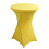 Polyester round tablecloth lemon yellow 60110 cm 1