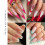 Nail Forms Set for Gel Extensions French Tip Full Cover 7
