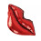 Sequin Lips Pillow Stuffed Decorative Cushion 1pc 8