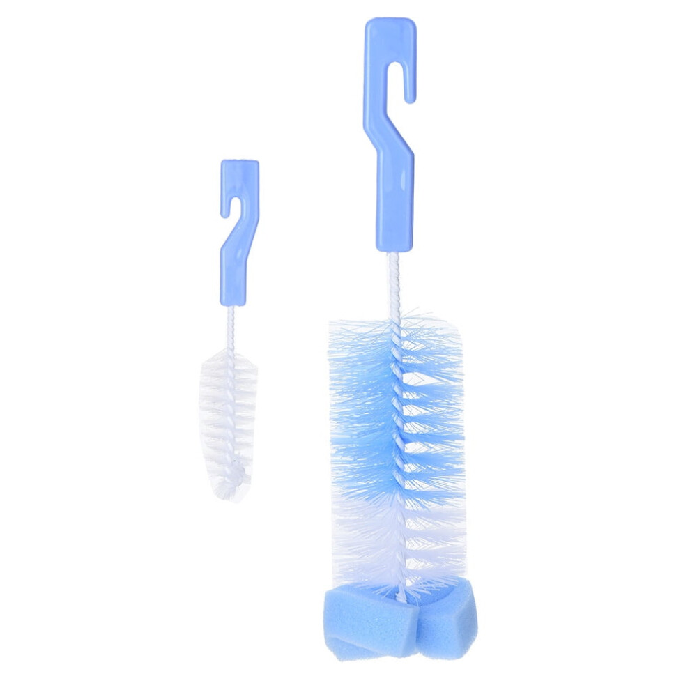Baby bottle brush cleaning tool for spout cup and teapot