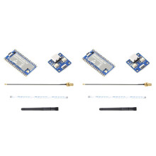 2X Kit Scheda di Sviluppo RP2040-LoRa +Scheda Adattatore La Scheda di Sviluppo SX1262 850-930Mhz Supporta GFSK LoRa