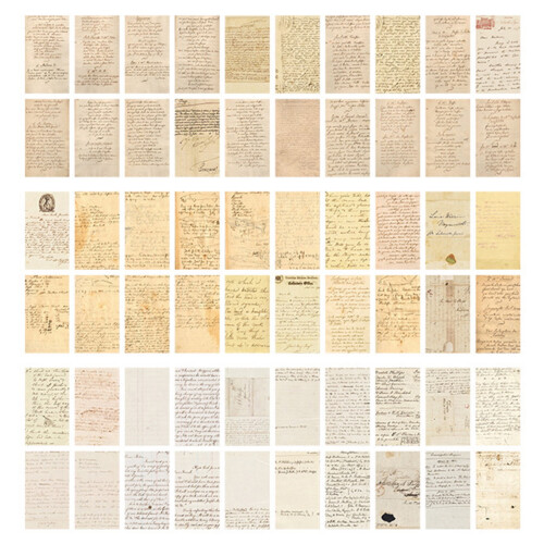 Homerr handmade paper notebook retro vintage 60 sheets 1