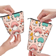 Mushroom pencil pouch student telescopic organizer 1 piece