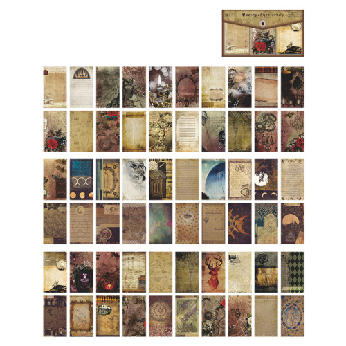 Homerr handmade paper notebook retro vintage 60 sheets 2