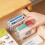 Clear Plastic Trading Card Storage Box with Snap Closure 4
