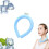 Dr Chilly Ice Ring Neck Cooling Tube Blue 1pc 1
