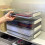 A4 Paper Organizer Transparent PET File Box 1pc 4