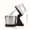 Black Kitchen Stand Mixer 67.63oz Bowl 7 Speeds 6