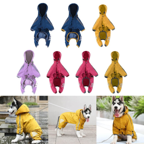 Waterproof Dog Jacket Winter Windproof Hoodie 1