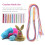 Tunisian Crochet Hook Set Plastic Cable Afghan Aluminum 3