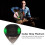 Guitar pick luminous portable green 1 piece 7