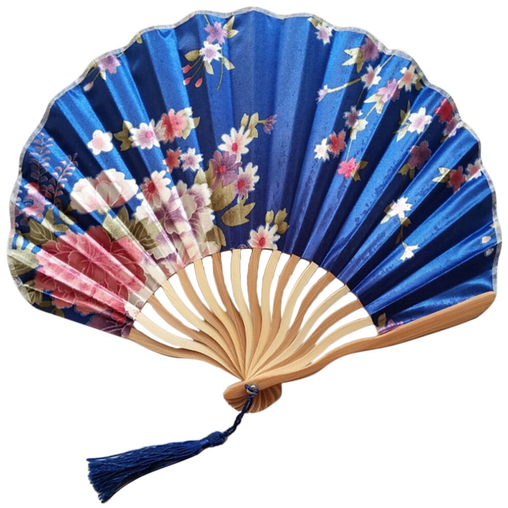 Ionze Appliances Bamboo Folding Fan Chinese Style 1 Piece 9314556938856