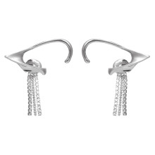 Hekezhi tassel ear cuffs shiny fashion 1 pair