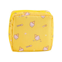 Sanitary Napkin Storage Bag with Zipper 1 Pack