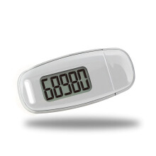 Janrevotw Simple 3D Pedometer with Rechargeable Battery
