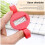 Runskmd handheld circular vegetable slicer for green and 6