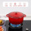 Dutch Oven Enamel Cast Iron 4.5 Qt Blue 4