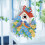 DIY Diamond Art Wreath Kit Special Shape 1 Piece 1