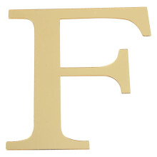 Acrylic Mirror Wall Letters Decor 26-Piece Set
