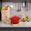 Dutch Oven Enamel Cast Iron 4.5 Qt Blue 6