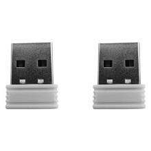 2X Mouse Jigglers Mover, Nicht Erkennbar, Automatischer USB-Port-Shaker Wiggler für Laptop, Hält Den Computer Wach, Mausbewegung, Weiß