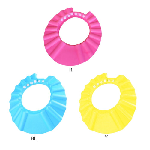 Baby shampoo shower cap for infant bath safety 2