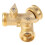 Brass manifold Y-type water splitter 3/4 inch 6