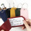 Leather Luggage Tags Faux Leather 4 Pack 2