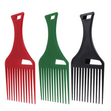 Pieptene de păr din plastic pentru păr afro creț, 3 bucăți