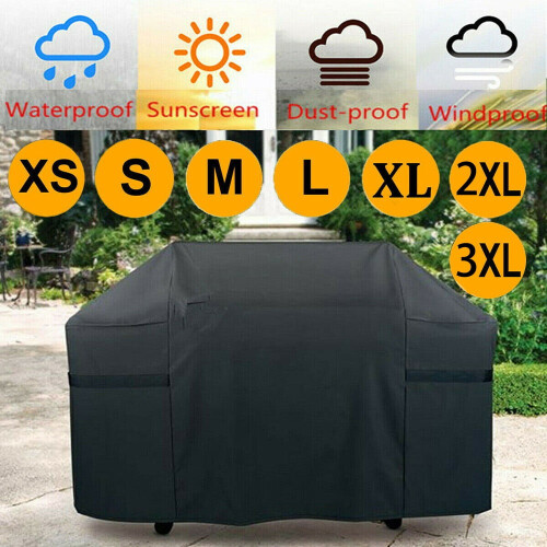 BBQ Grill Cover Heavy Duty Waterproof 7 Sizes 1