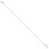 Clear curtain pull rod for window blinds and shades 1