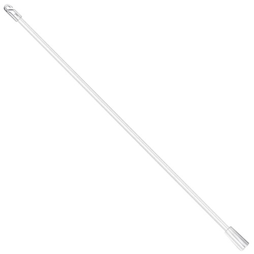 Window blind pull rod clear for shades and blinds