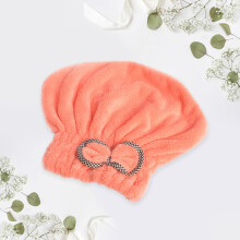 Coral Velvet Microfiber Head Scarf Quick Dry 1pc