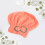 Coral Velvet Microfiber Head Scarf Quick Dry 1pc 1