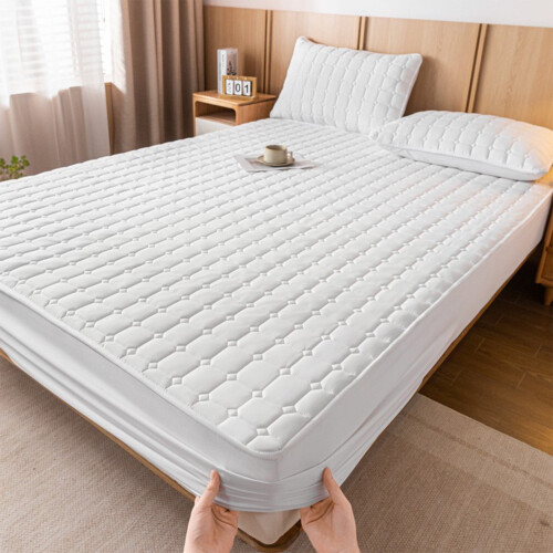 Queen Mattress Pad Thick Quilted Deep Pocket Soft