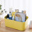 Plastic Shower Caddy with 5 Compartments 9.76 x 6 x 6.7 8