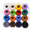 Crochet cotton yarn balls 16 colors 1