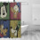 Mickey Mouse shower curtain waterproof polyester one size 2