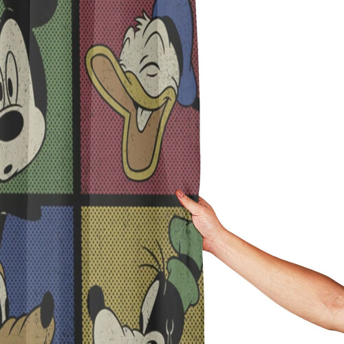 Mickey Mouse shower curtain waterproof polyester one size 2