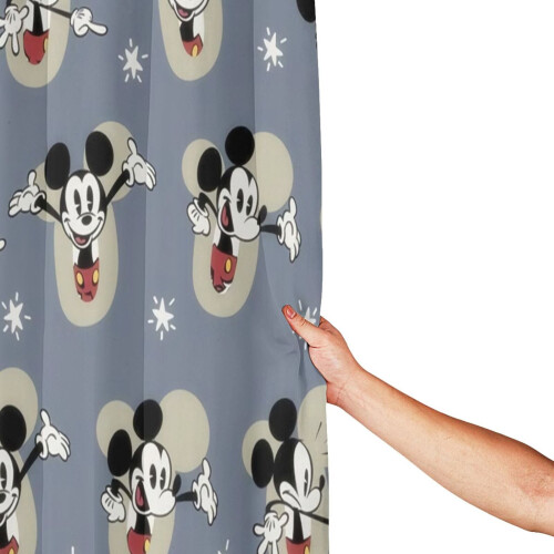 Mickey Mouse shower curtain waterproof polyester one size 1