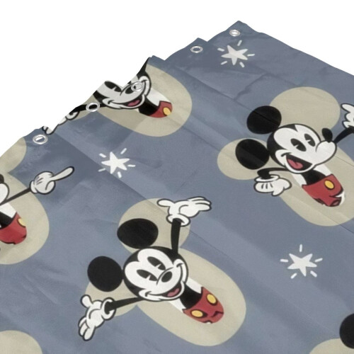 Mickey Mouse shower curtain waterproof polyester one size 2