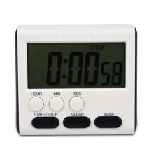 Cronometru de bucătărie digital magnetic cu afișaj LCD mare