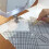 Acrylic sewing ruler straight edge 12-inch 7