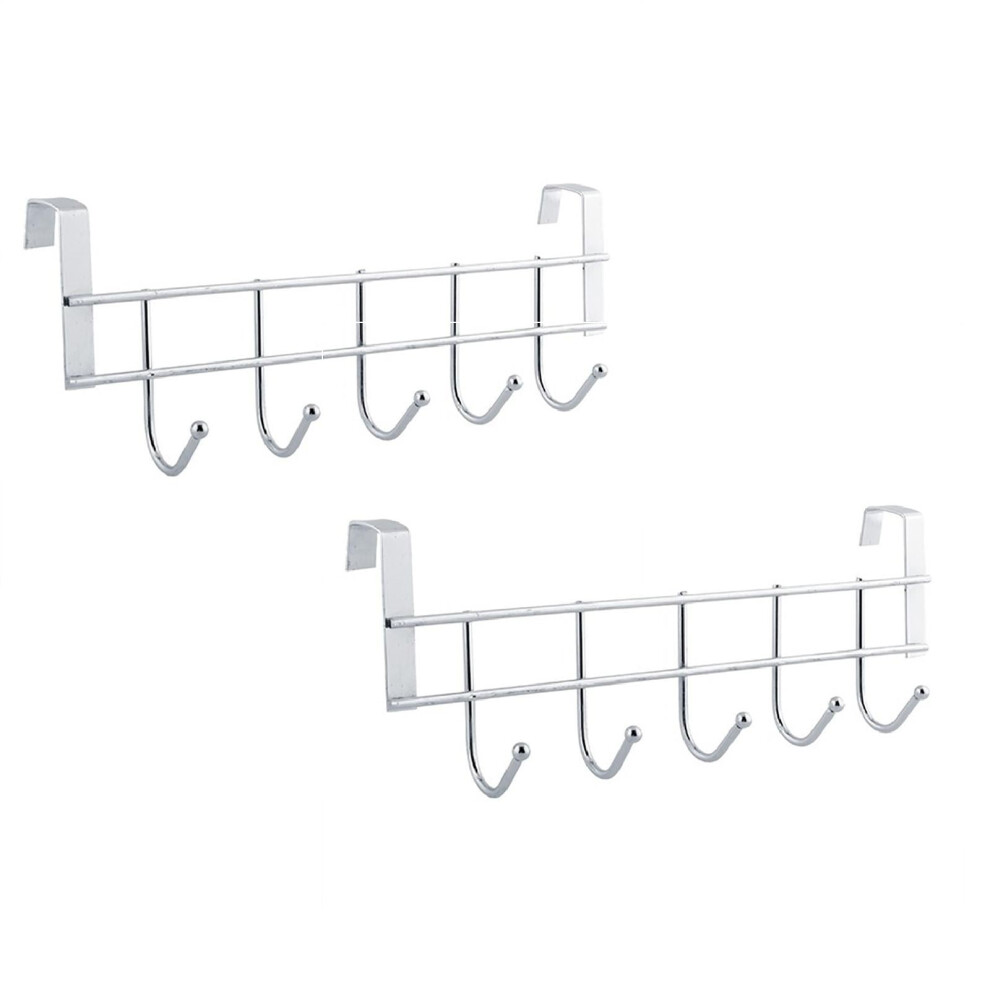 Ionze Over-The-Door Hooks Stainless Steel 2 Pcs 9314556938801