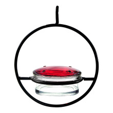 Hummingbird Feeder Outdoor Metal Hanging 1 Pack