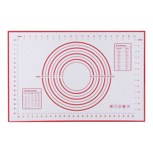 Tapis de cuisson en silicone antiadhésif avec graduations