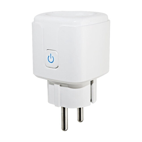 Smart WiFi-uttag 16A med strömövervakning och timer