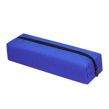Small pencil case pouch for kids and students, royal