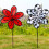 Kids toy double layer beetle wind spinner pinwheel 8