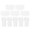 Hekezhi nail stamper set silicone 1 set 1